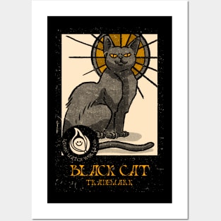 Black Cat Posters and Art